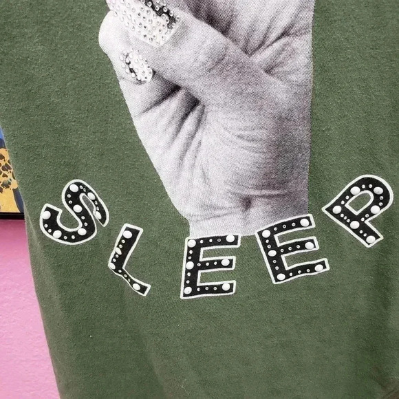 Bling Bling Born to Sleep Nightshirt - Picture 4 of 6